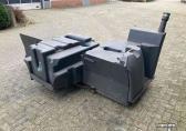 Claas Jaguar 494 brandstoftank compleet met onderbouw